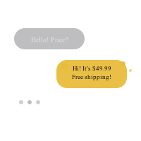 Risposte automatiche ai clienti